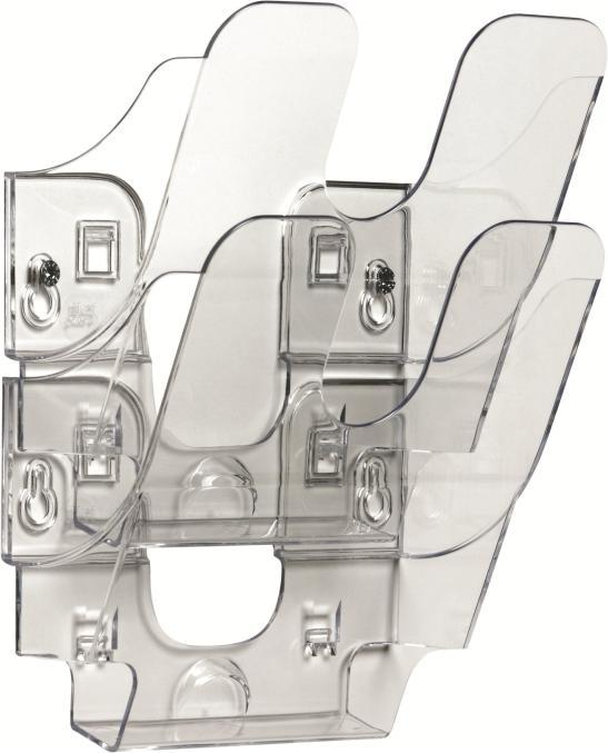Actual product image Durable Poster stand Flexiplus 2 A5, Transparent (A5)