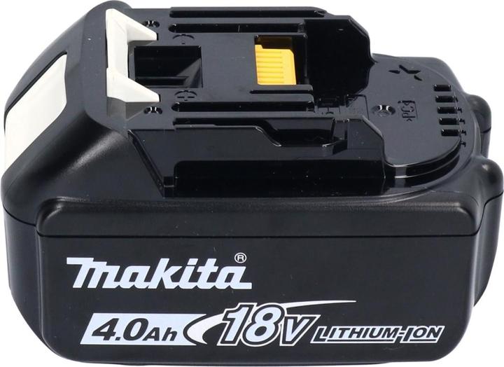 Actual product image Makita DJS 200 M1J Battery Sheet Metal Shears 18 V 2,0 mm Brushless + 1x Battery 4,0 Ah + Makpac - without