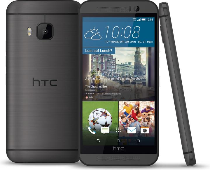Actual product image HTC One M9 (32 GB, Gunmetal Grey, 5", Single SIM, 20 Mpx, 4G)
