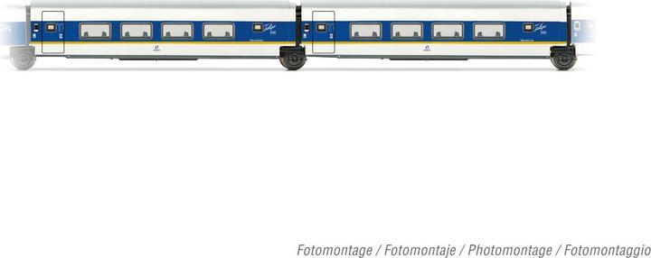 Produktbild Arnold RENFE 2er-Set Talgo 200 2x 2nd BR Personenwagen we (Spur N)