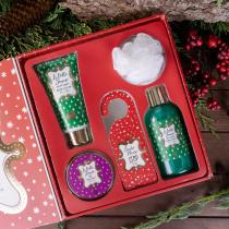 Actual product image Accentra Bath set LA BELLE FEMME NOEL - Christmas Eve Box - for a relaxing pre-Christmas evening, incl. 20 (Hair care set)