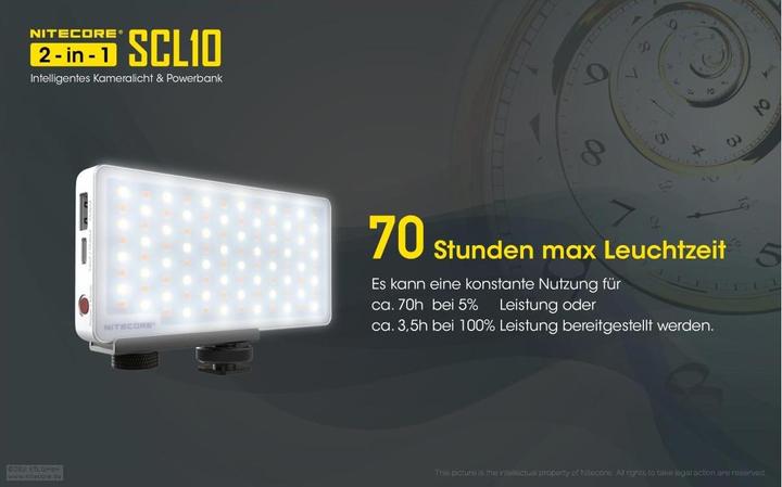 Produktbild Nitecore SCL10 Kameralicht (Weitere Dauerlichter)