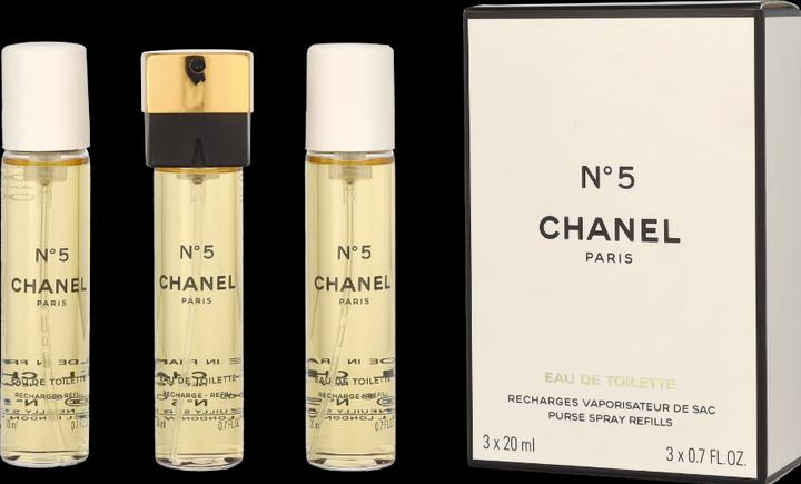 Immagine prodotto Chanel N°5 3x Ricarica (Eau de toilette, 60 ml)