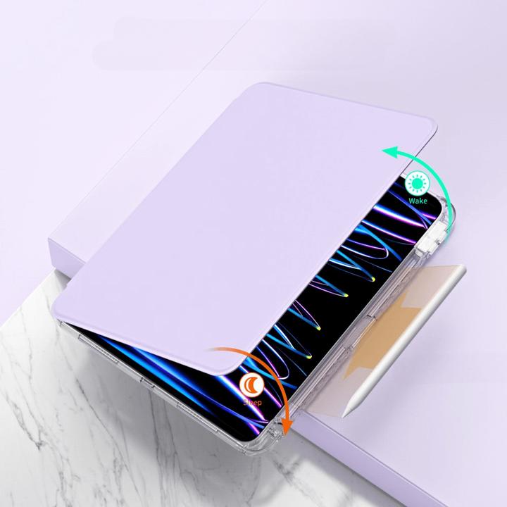 Image du produit Cover-Discount iPad Pro 13 2024 - Étui pivotant 2en1 avec dos + couvercle (iPad Pro 13 2024 (M4))