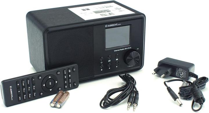 Actual product image Albrecht DR 470 N (Web radio, Wi-Fi)