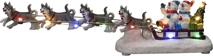Actual product image Konstsmide Snowman with sledge