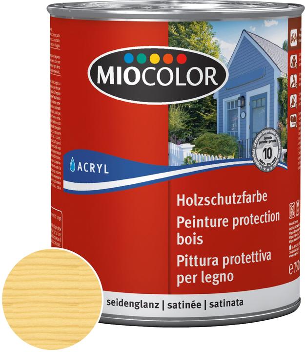 Actual product image Miocolor Acrylic wood stain (Transparent, 0.75 l)