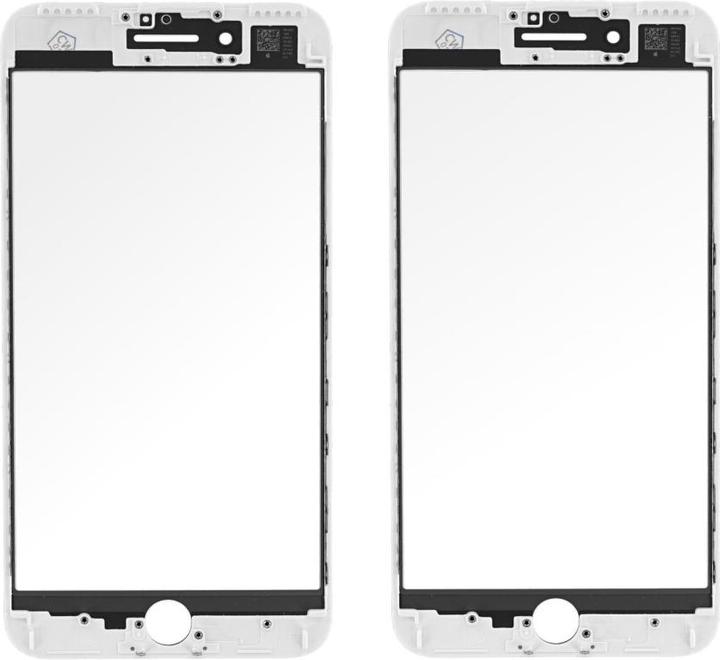 Produktbild OEM Displayglas für iPhone 7 Plus weiss (Display, iPhone 7 Plus)