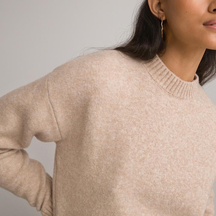 Produktbild La Redoute Collections Pullover mit rundem Ausschnitt (XXL)