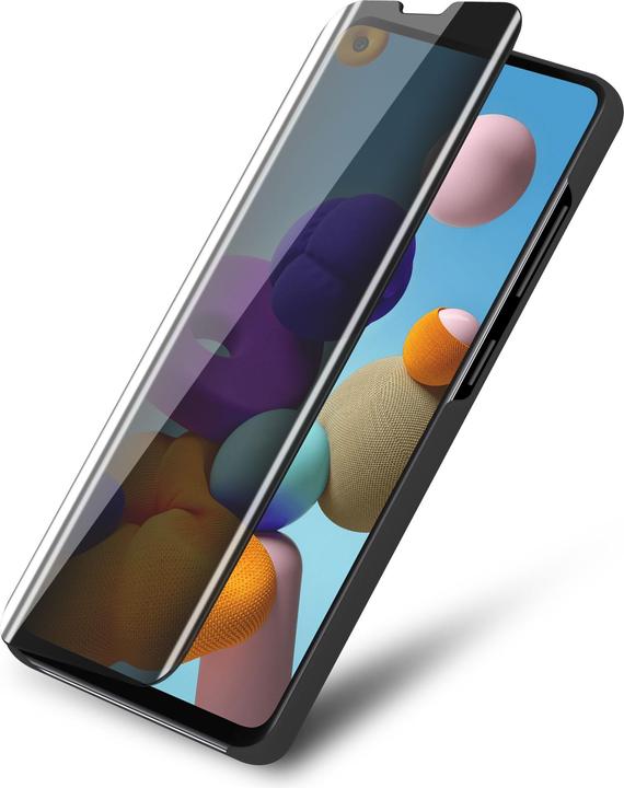 Actual product image Cadorabo Book Smart View Mirror Cover (Samsung Galaxy A21s)