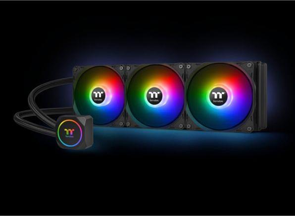 Actual product image Thermaltake TH360 ARGB Sync Snow Edition