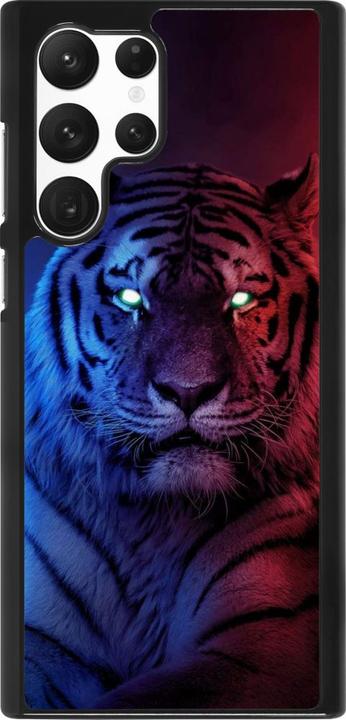 Produktbild PhoneLook Hülle Tiger Blue Red (Samsung Galaxy S22 Ultra)