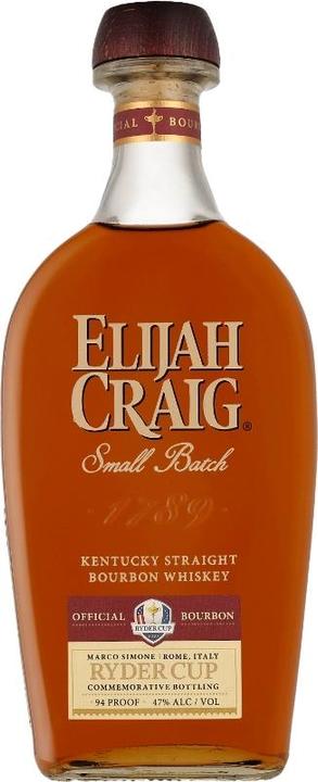 Produktbild Elijah Craig Small Batch Ryder Cup Commemorative Bottle + GB 47% Vol. 0,7l (Bourbon)