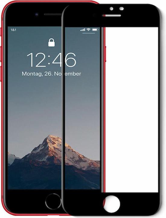 Immagine prodotto Woodcessories Premium Glass 3D (1 Pezzo/i, Apple iPhone SE (terza generazione), Apple iPhone SE (seconda generazione), Apple iPhone 6, Apple iPhone 8, Apple iPhone 7)