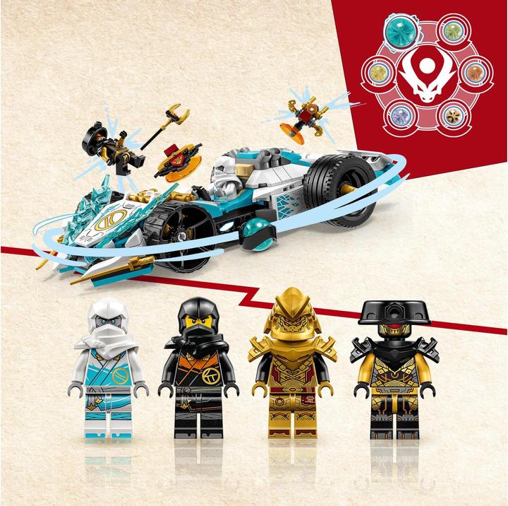 Produktbild LEGO Zanes Drachenpower-Spinjitzu-Rennwagen (71791, LEGO Ninjago)