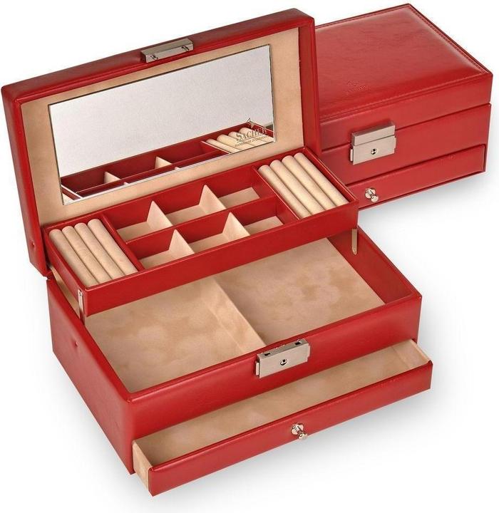 Produktbild Sacher 34.000.295043 - Schmuckkasten Helen new classic rot