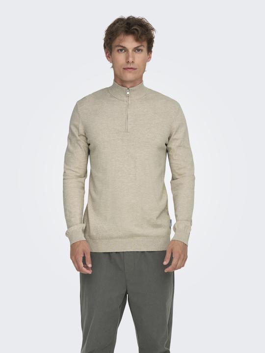 Immagine prodotto Only & Sons Maglia pullover con scollo rotondo dalla vestibilità regolare (L)