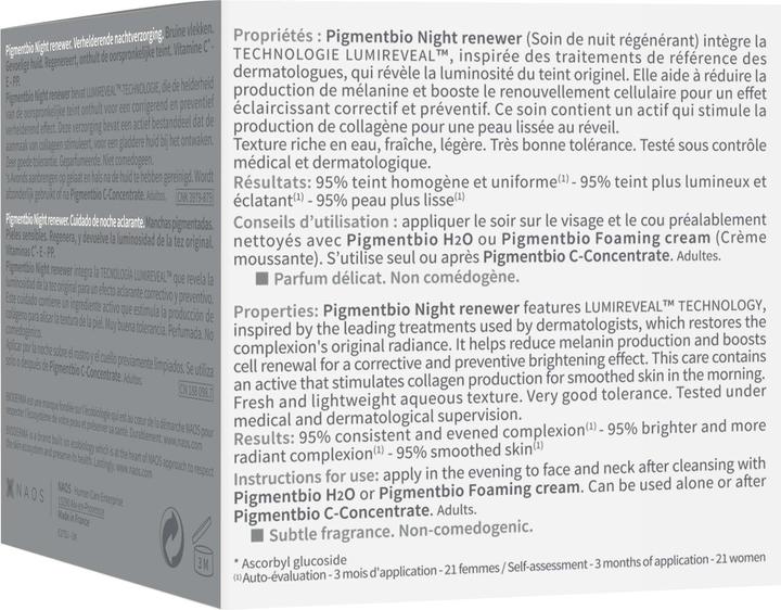 Image du produit Bioderma Pigmentbio Night Renewer (50 ml, Crème de nuit)