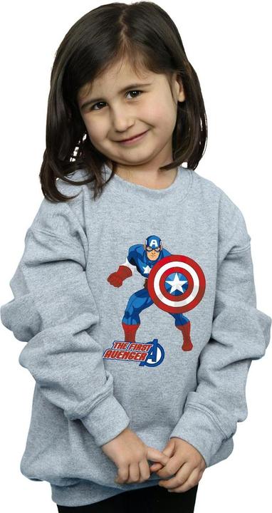 Immagine prodotto Captain America The First Avenger Felpa Ragazze (128)
