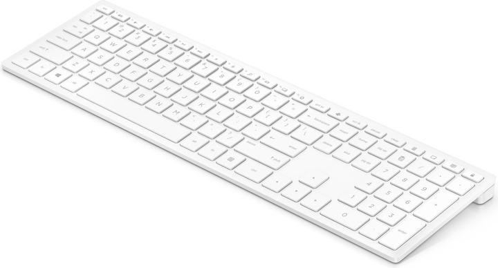 Actual product image HP Wht Pav Wl Keyboard 600 (Eng. Int., Wireless)