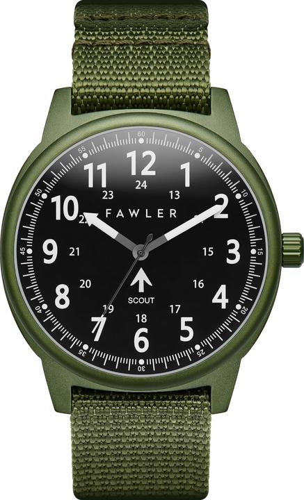 Actual product image Fawler Scout (Analogue wristwatch, 40 mm)