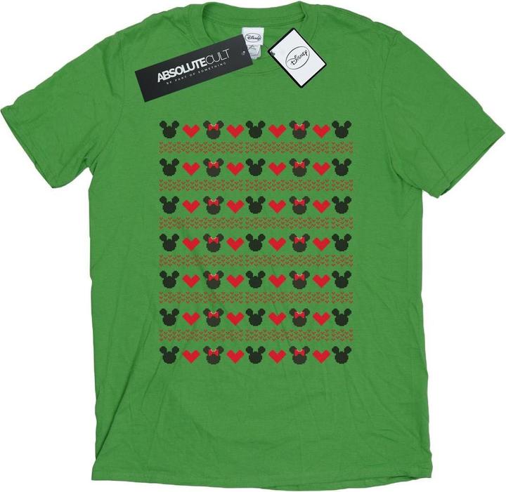 Produktbild Disney Mickey And Minnie Christmas Hearts TShirt (M)