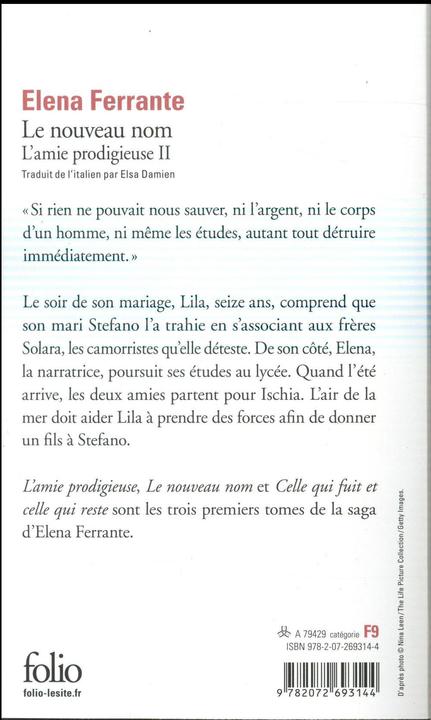 Immagine prodotto L'amie prodigieuse (Francese, Ferrante Elena, 2020)