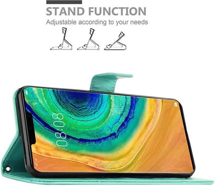 Productafbeelding Cadorabo Bloemen Boekomslag (Huawei Mate 30 Pro)