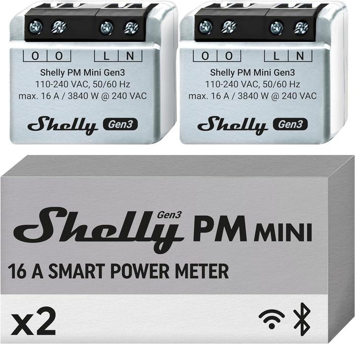 Shelly PM Mini Gen3 x2