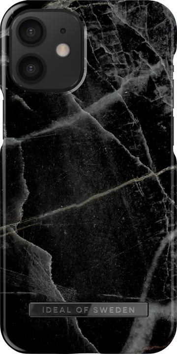 Produktbild iDeal Of Sweden Designer Hard-Cover Black Thunder Marble (Apple iPhone 12 mini)