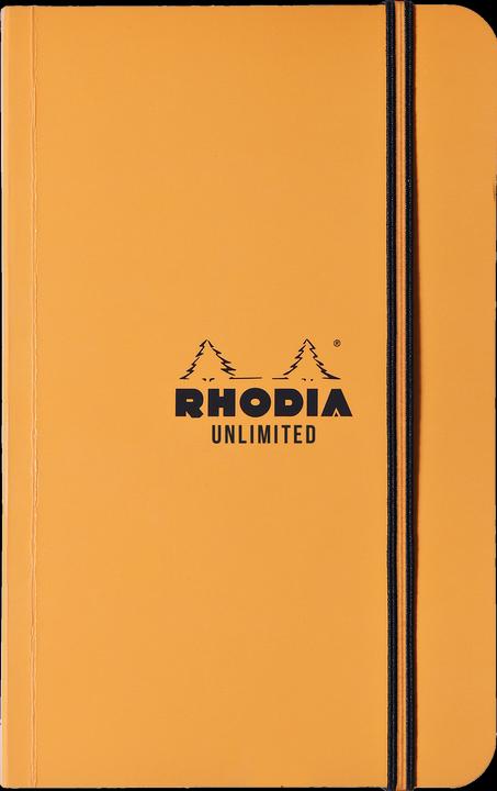 Actual product image Rhodia Unlimited (9 x 14 cm, Checked, Hardcover)