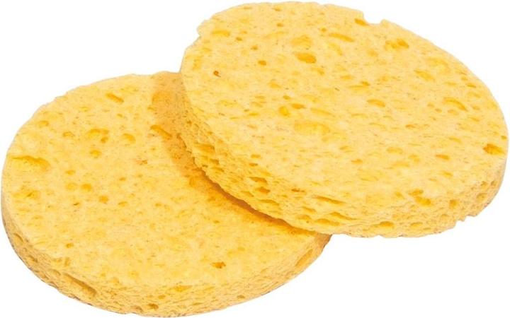 Actual product image Herba Face cleansing sponge 2 pieces