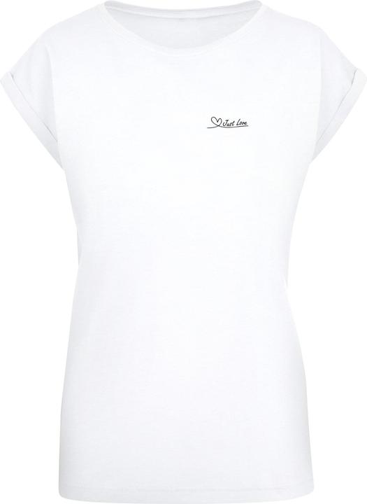 Immagine prodotto Merchcode Maglietta a spalla estesa Just love da donna - 116533 (XL)