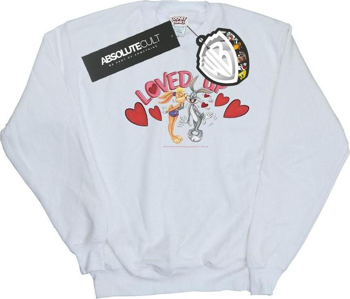 Produktbild Looney Tunes Bugs Bunny And Lola Valentine's Day Loved Up Sweatshirt (M)