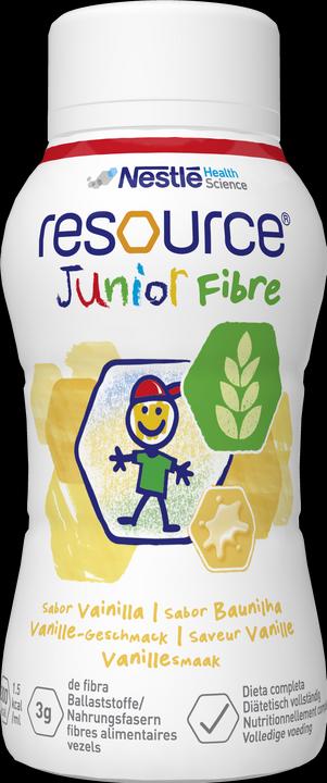 Actual product image Resource Junior Fibre Vanilla (4x) (Vanilla, 4 pcs., 980 g)