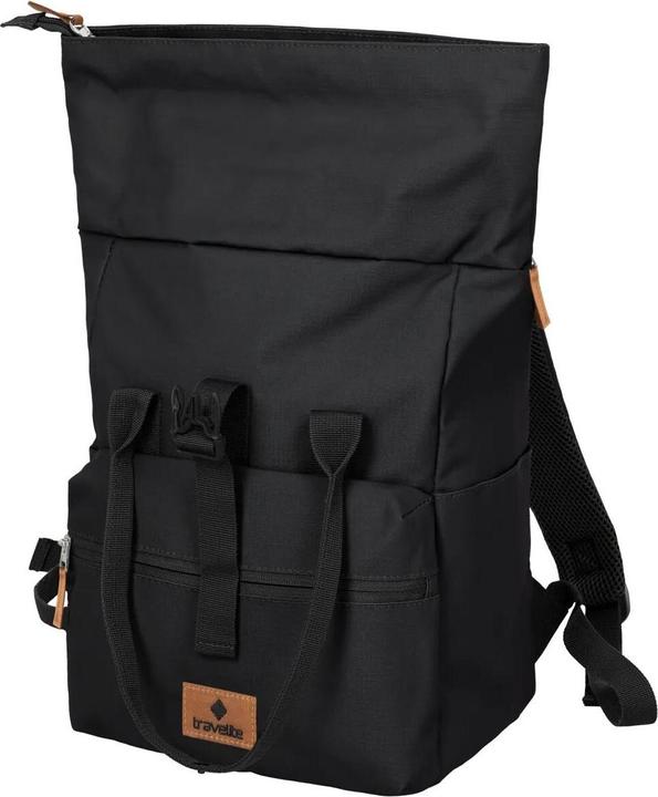 Immagine prodotto Travelite Basics Short Handle Rollup 11 l, Schwarz (11 l)