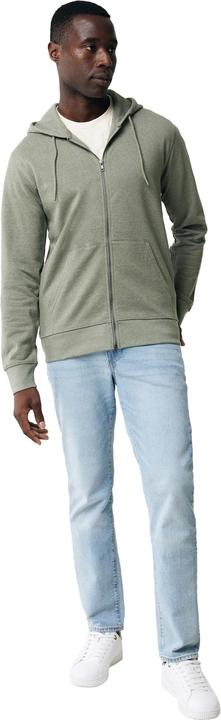 Actual product image Universal Textiles Unisex Adult Abisko Recycled Cotton Full Zip Hoodie (XXS)