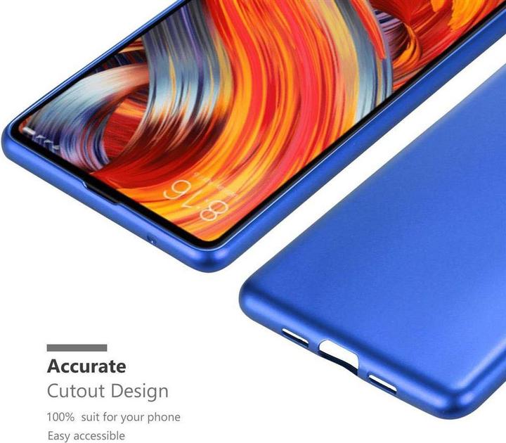 Productafbeelding Cadorabo TPU Matte Metallic hoes (Xiaomi Mi Mix 2)