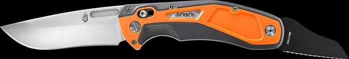 Immagine prodotto Gerber Gear Coltello da caccia Gerber RANDY NEWBERG DTS, 2 lame, acciaio inox 440C e D2, manico in nylon. (9.40 cm)