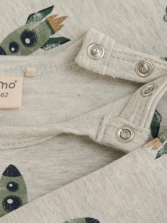 Image du produit Minymo Sweat-shirt à manches longues Fusée en bambou (68)