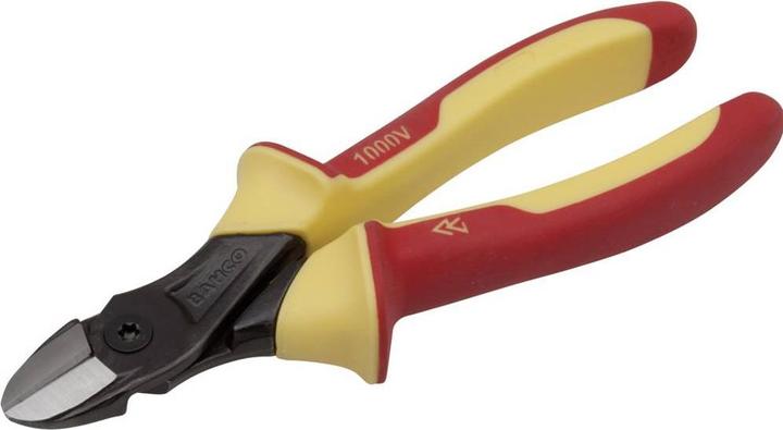 Actual product image Bahco ERGO diagonal cutters with insulated handles, burnished 140 mm (140 mm)