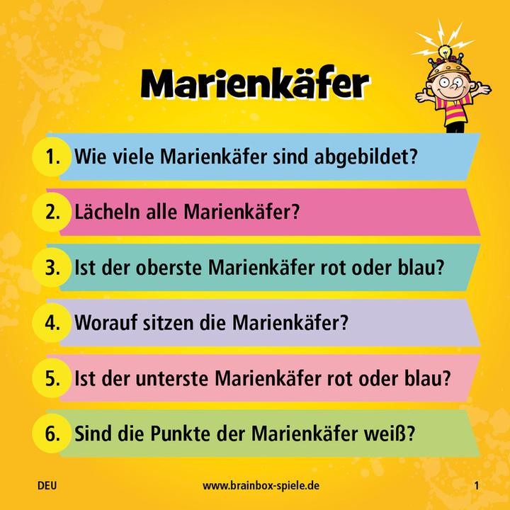 Produktbild Brainbox Brain Box- Wilde Tiere (Deutsch)