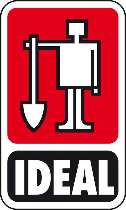 Actual product image Idealspaten Manure fork 4 tines with handle 1350 mm