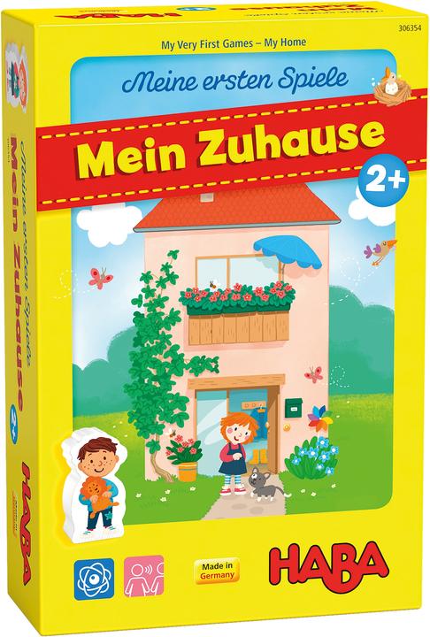Actual product image Haba My first games - My home (German, Spanish, French, Dutch, Italian, English)