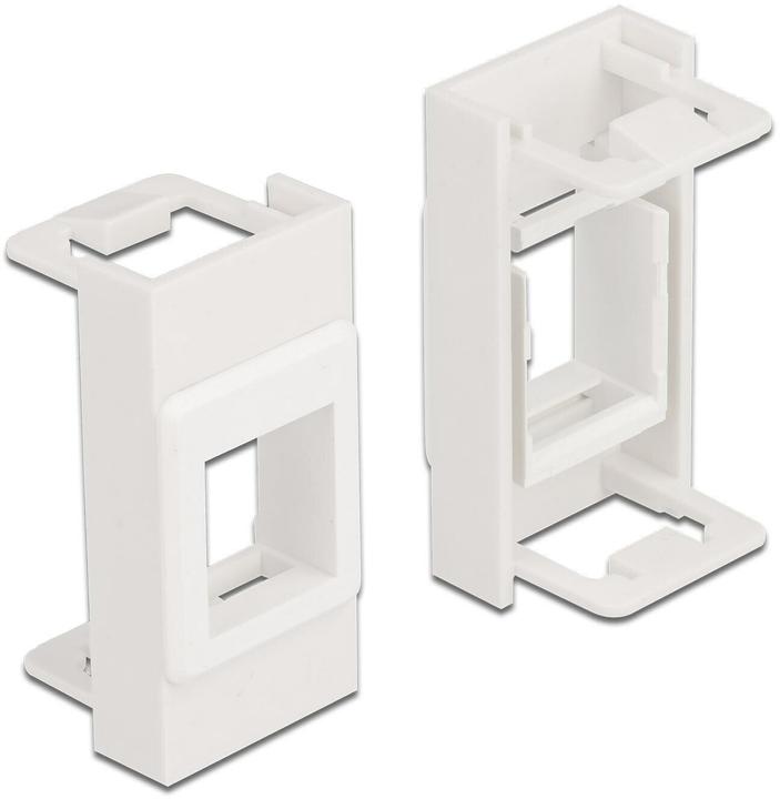 Actual product image Delock Easy 45 Module Keystone Bracket 22.5 x 45 mm, white