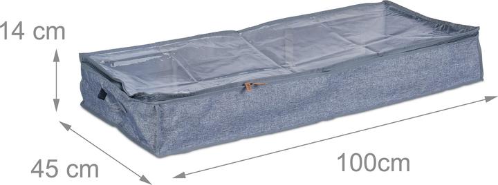 Actual product image Relaxdays 3x underbed chest of drawers