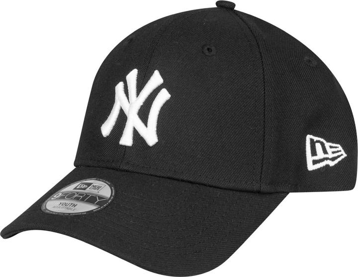 Produktbild New Era Kinder 9Forty Cap - New York Yankees schwarz / weiss (55, 56, 54 C)