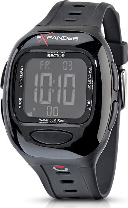 Produktbild Sector Cardio Q.dig. Black D/strap+pack+heart R (42 mm)