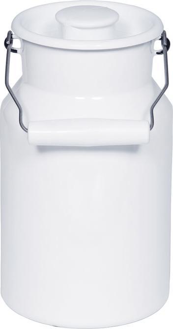 Immagine prodotto Riess Lattiera con coperchio smaltato e manico in legno da 1 litro (1 l)