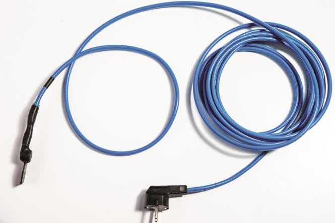 Etherma Anello di riscaldamento a innesto 10m ICE-10 100W 230V per tubi metallici 40575